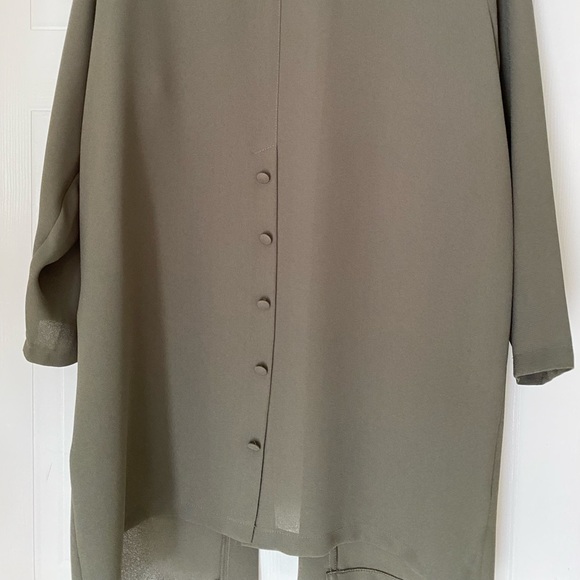Ficelle Light Green and Legacy Dark Green Long Sleeve Jackets. - Picture 2 of 3